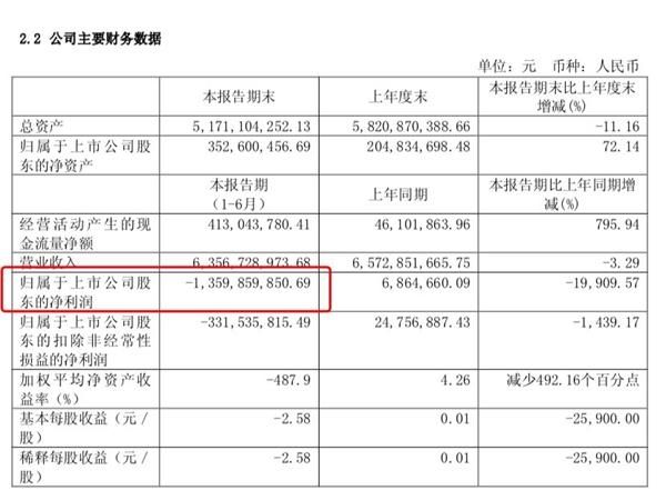 上市公司巨亏13亿 株冶集团如何应对净资产为负风险